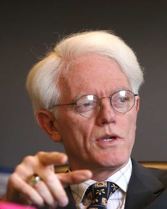 Retrato de Peter Lynch
